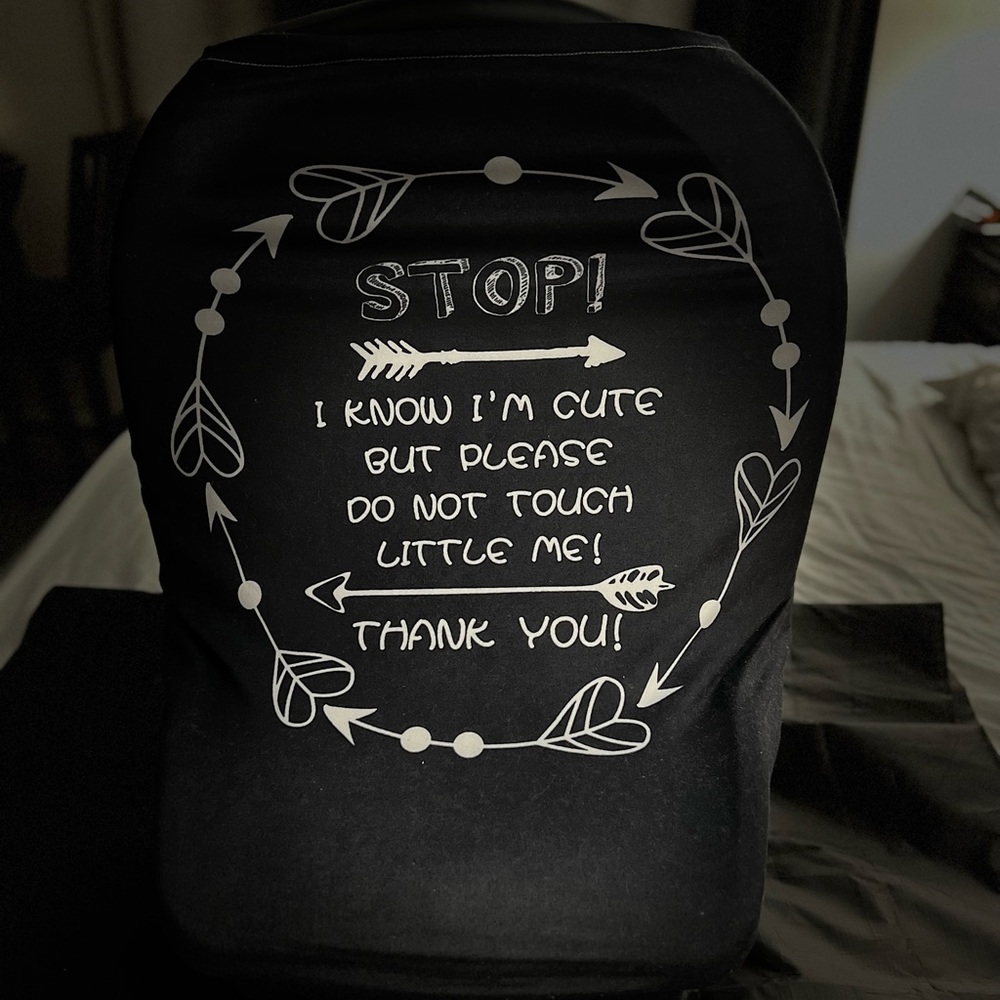 Baby car seat cover